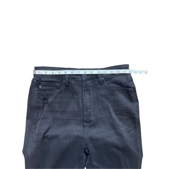 Judy Blue Distressed Flare Jeans – Size 11/30 - Picture 4 of 7